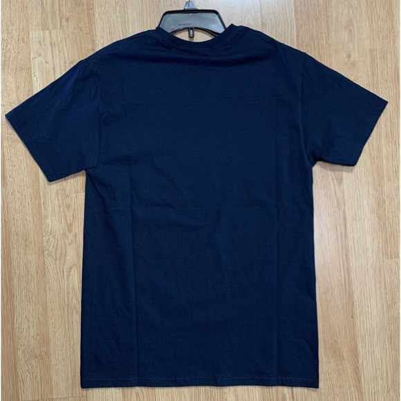 Captain America TShirt Mens S Blue Marvel Shield Crew Neck Short Sleeve Graphic - Picture 4 of 6